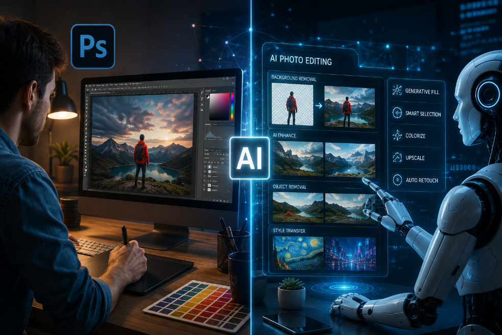 Is AI Replacing Photoshop? How AI Is Changing Photo Editing and Graphic Design in 2026